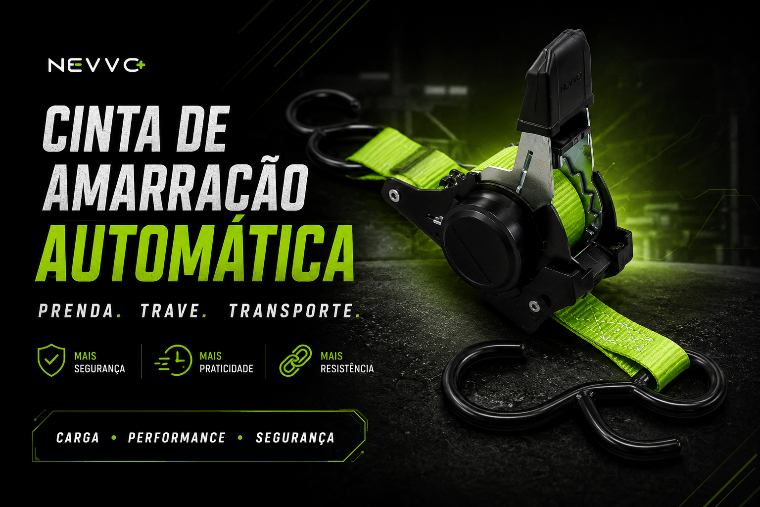 Cinta de amarração automática NEVVO+